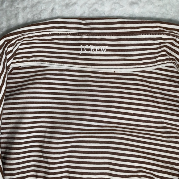 EUC- J.CREW *Brown Stripe* Perfect 3/4 Sleeve Top - Picture 7 of 7